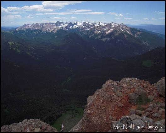 View from Sphinx Mtn. - Copyright MacNeil Lyons Images